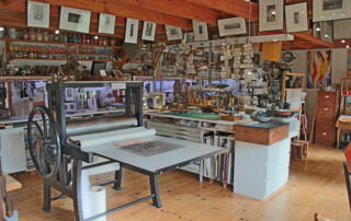 La presse taille-douce et l’atelier