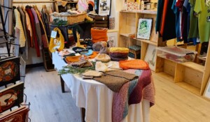 Atelier sérigraphie et boutique le Myrtillier à Montpezat sous Bauzon