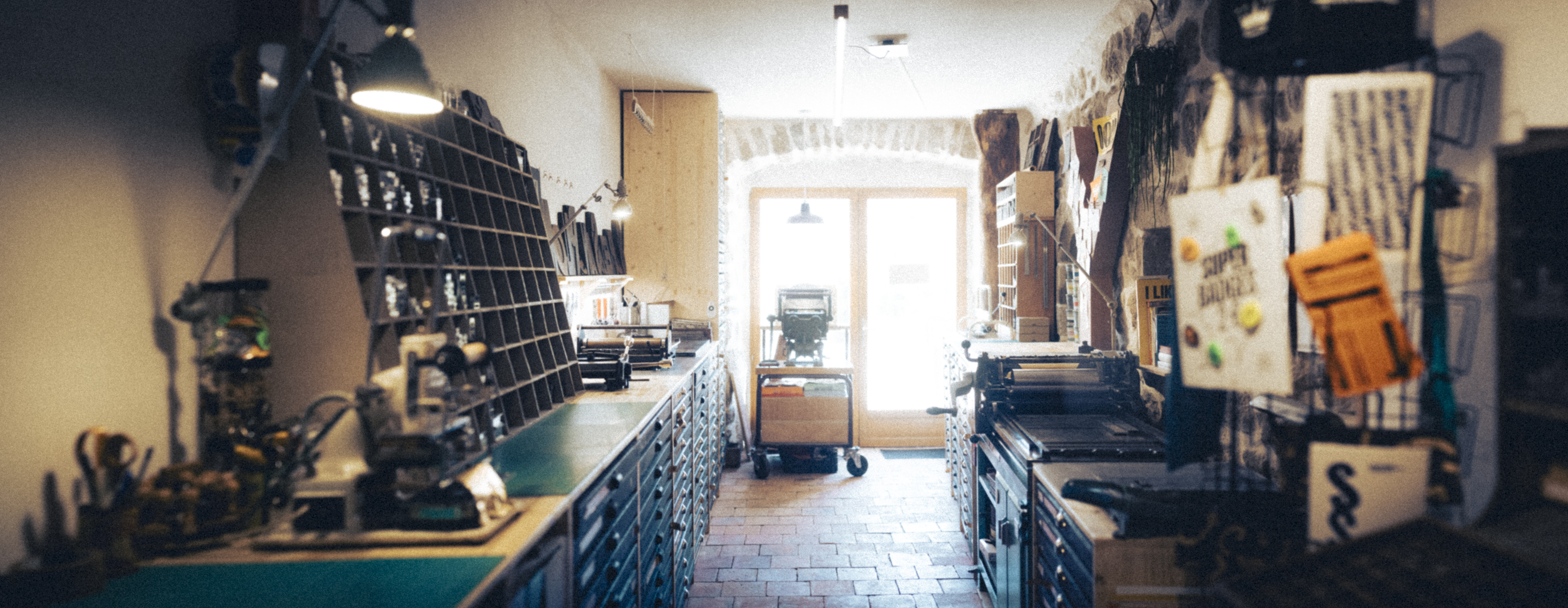 Vue d'ensemble de l'atelier