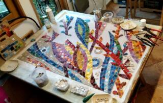 travail à l'atelier - ©marievoisin