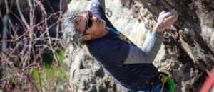 Portrait de Christophe Bocaly sur la falaise