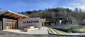 Jaujac - La bastide entrée en hiver