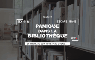 Visuel escape game dans la médiathèque - ©Site internet de la fête de la Science