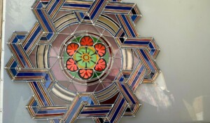 Barnas - Atelier St Théophrède - restauration d'un vitrail Renaissance