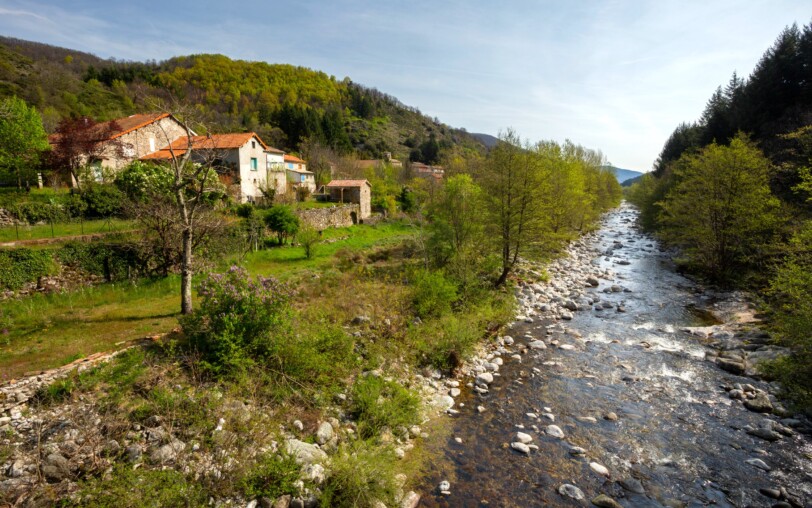 Barnas - L'Ardèche à Barnas ©S.BUGNON