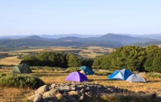 Bivouac et nuit sous les étoiles avec un âne à Burzet ©O.Mathis - ©O.Mathis