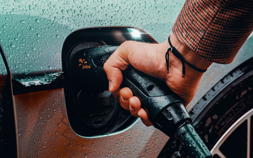 Jaujac Ladestation für Elektrofahrzeuge