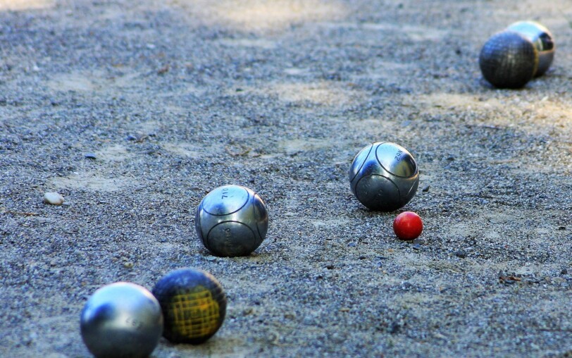 Concours de pétanque