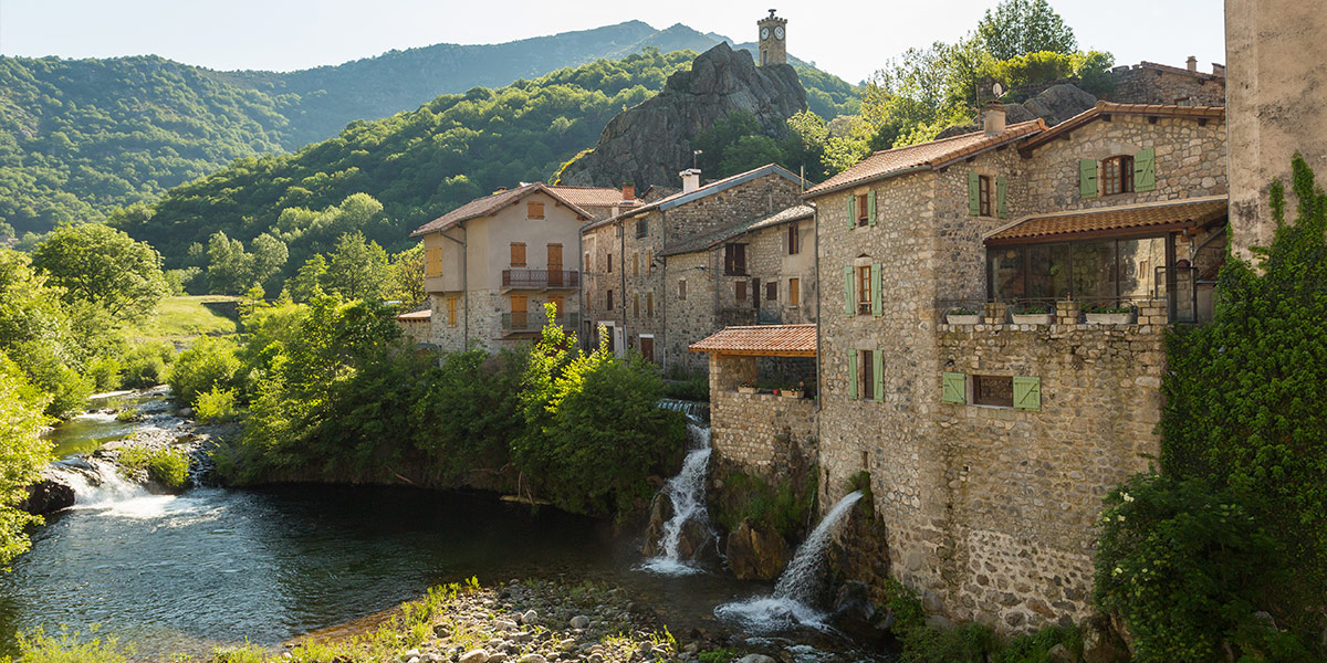 Burzet en Ardèche