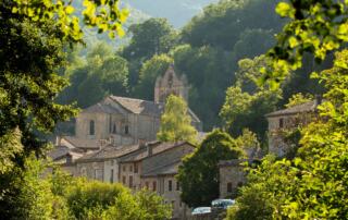 Burzet - Baignade au Verdier-zoom église ©S.BUGNON - ©S.BUGNON