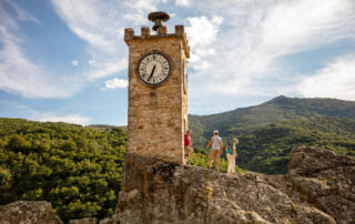 Burzet - visite de la tour de l'horloge ©sourcesetvolcans - ©sourcesetvolcans