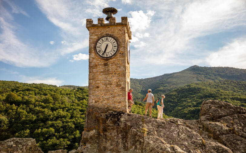 Burzet - visite guidée de la tour de l'horloge