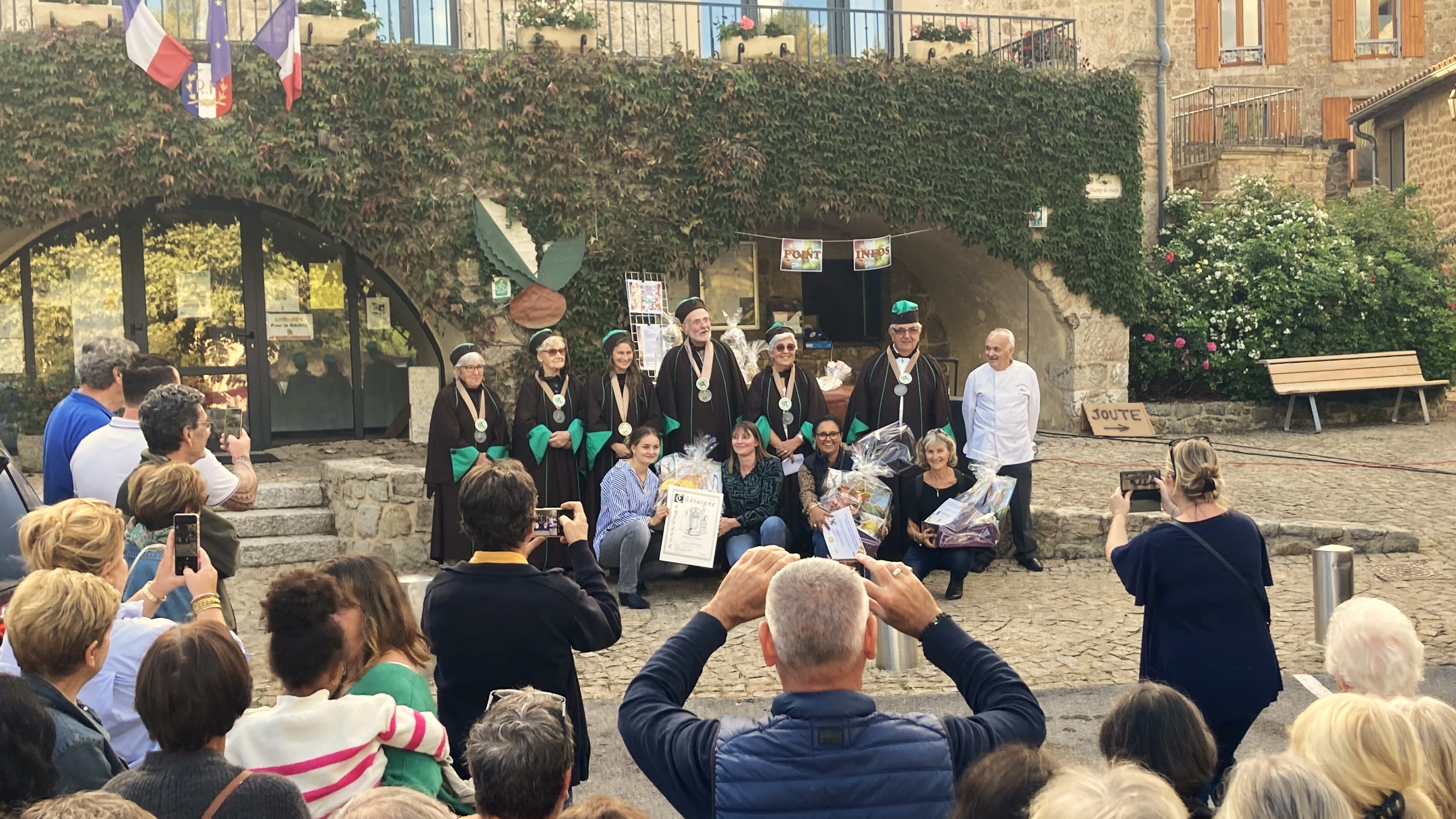 Castagnades Meyras 2023 Confrérie de la Châtaigne