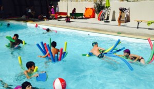 Pont de Labeaume - Piscine du centre de loisirs
