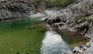 Rivière Lignon proche de la chambre d'hôtes Cyril et Isa à Jaujac