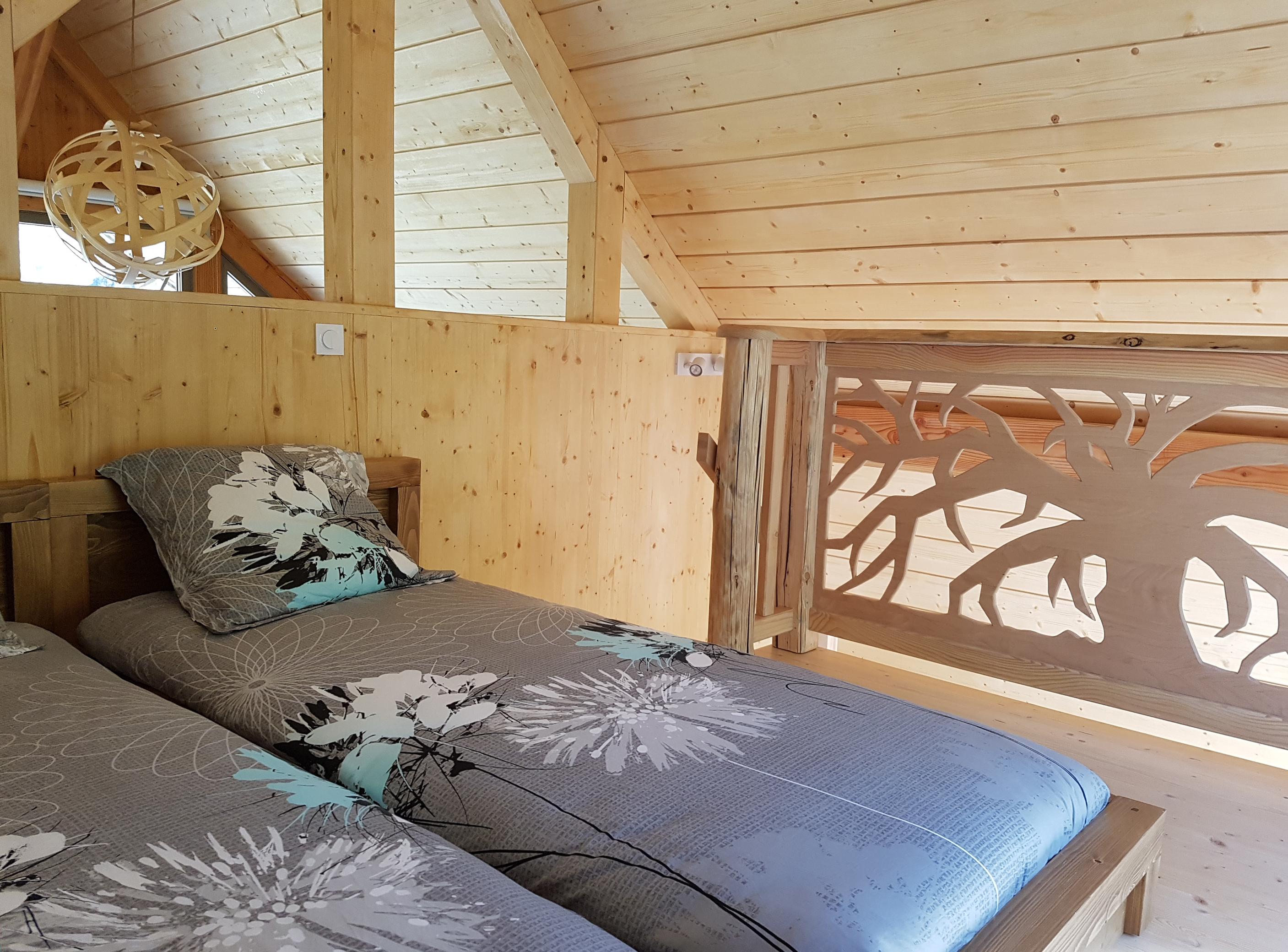 les cabanes du loup bleu