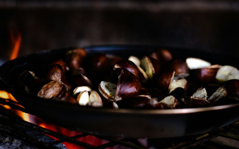 Châtaignes rôties ©nomad-productions ©unsplash