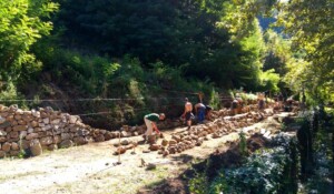 Chirols - Faysses de chirols en restauration ©mairiedechirols