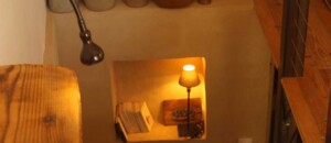 Lit de la chambre graine de lin dans la demeure des maitres - Chambre d'hôtes à Chirols en Ardèche