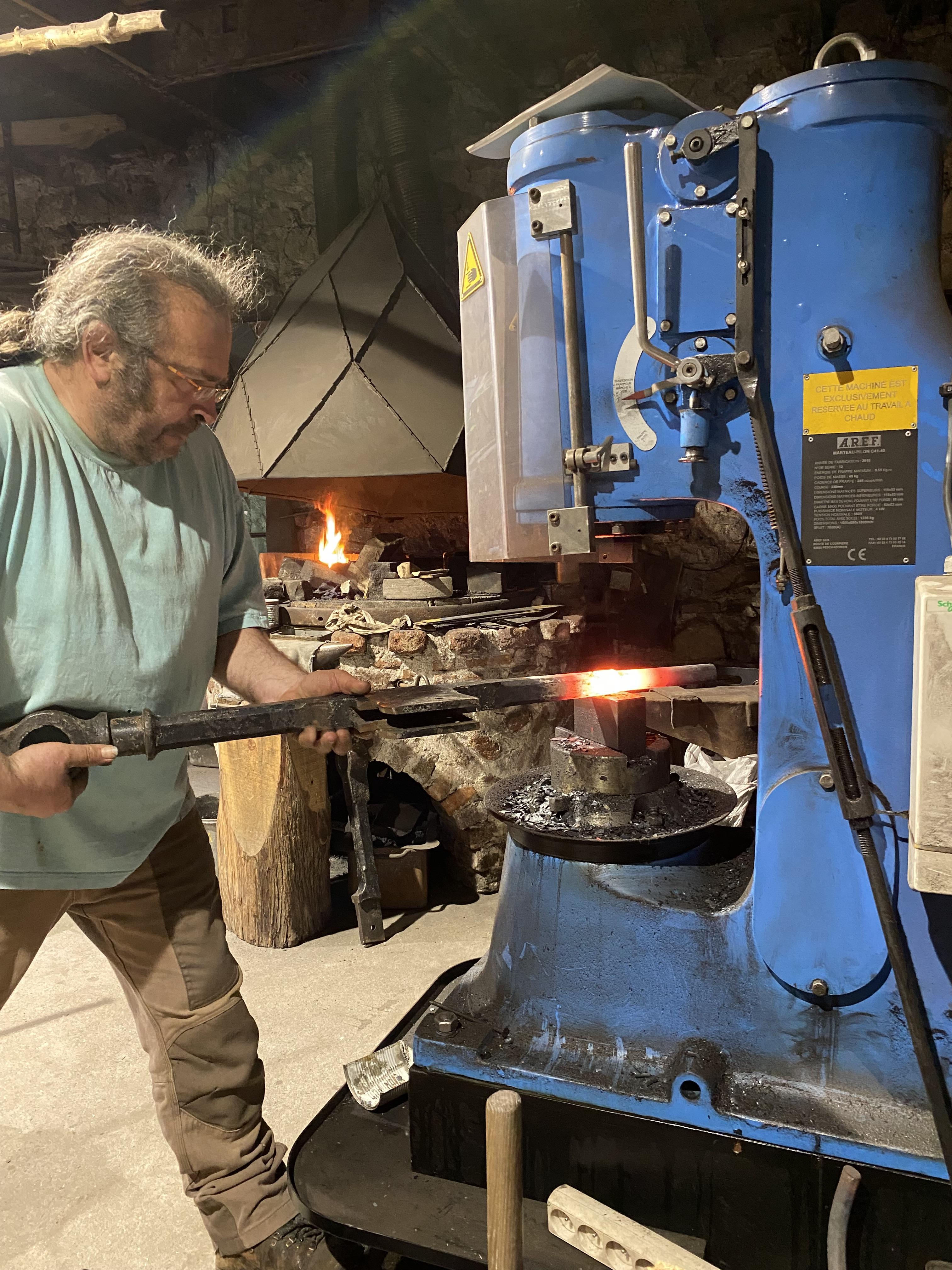 Christophe au marteau pilon