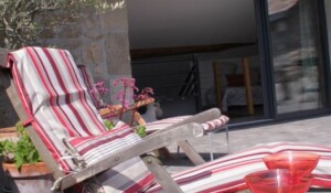 Détente sur la terrasse