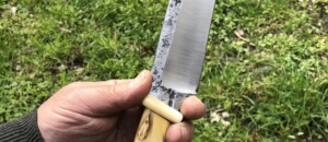 Couteau de cuisine manche en buis