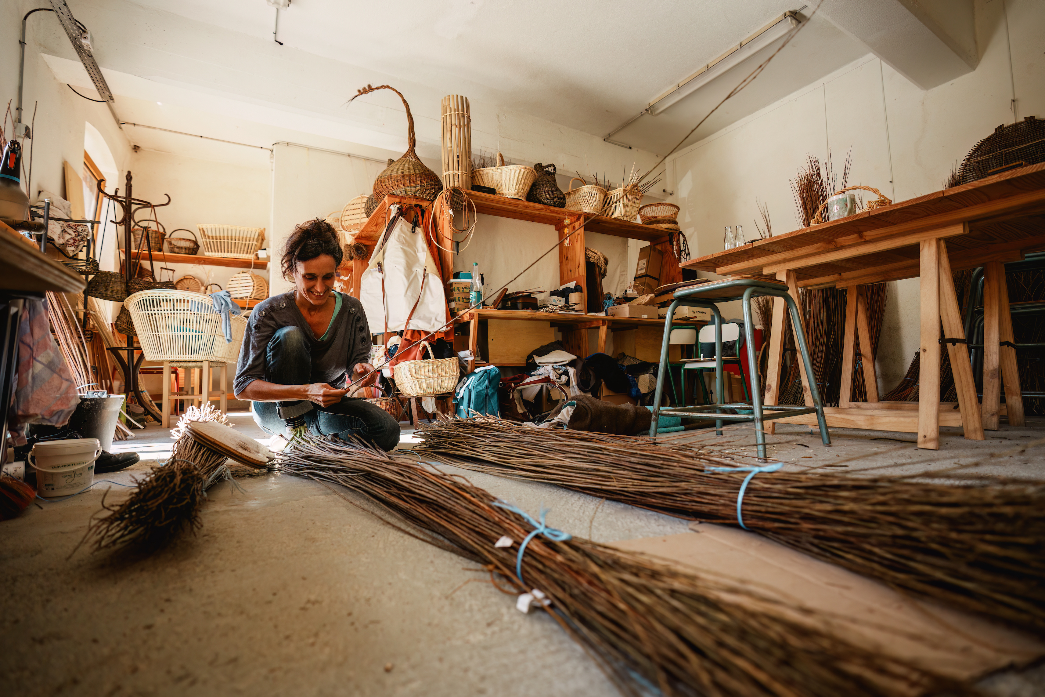 Stage de vannerie - panier ovale