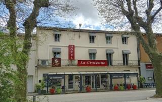 Devanture de l'hôtel La Gravenne - ©ArgandMaryline