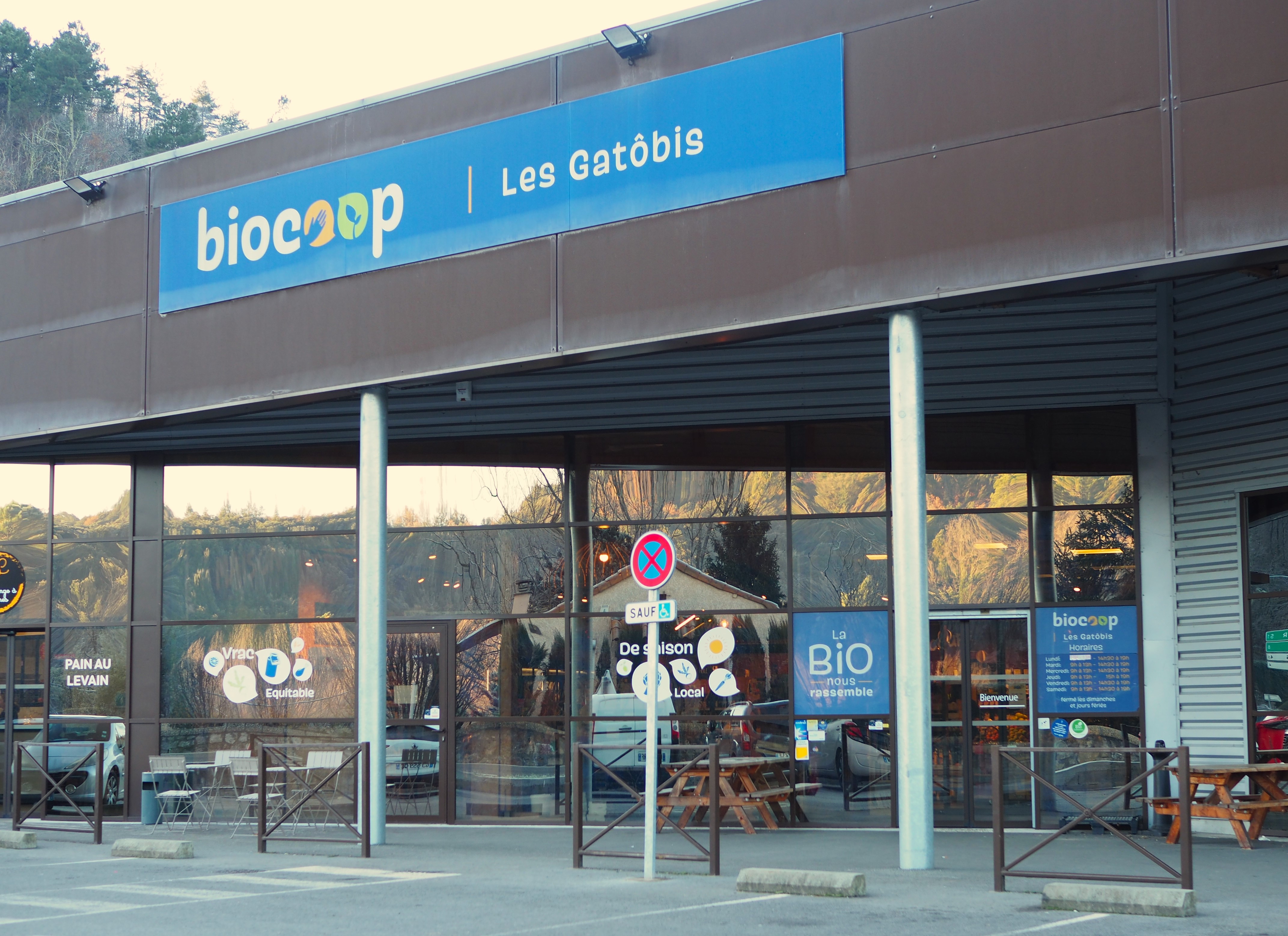Vue extérieure du magasin©BiocoopLesGâtobis