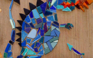 Dragon en mosaique - ©m.voisin