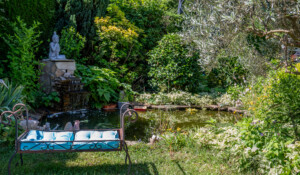 Mare dans le jardin