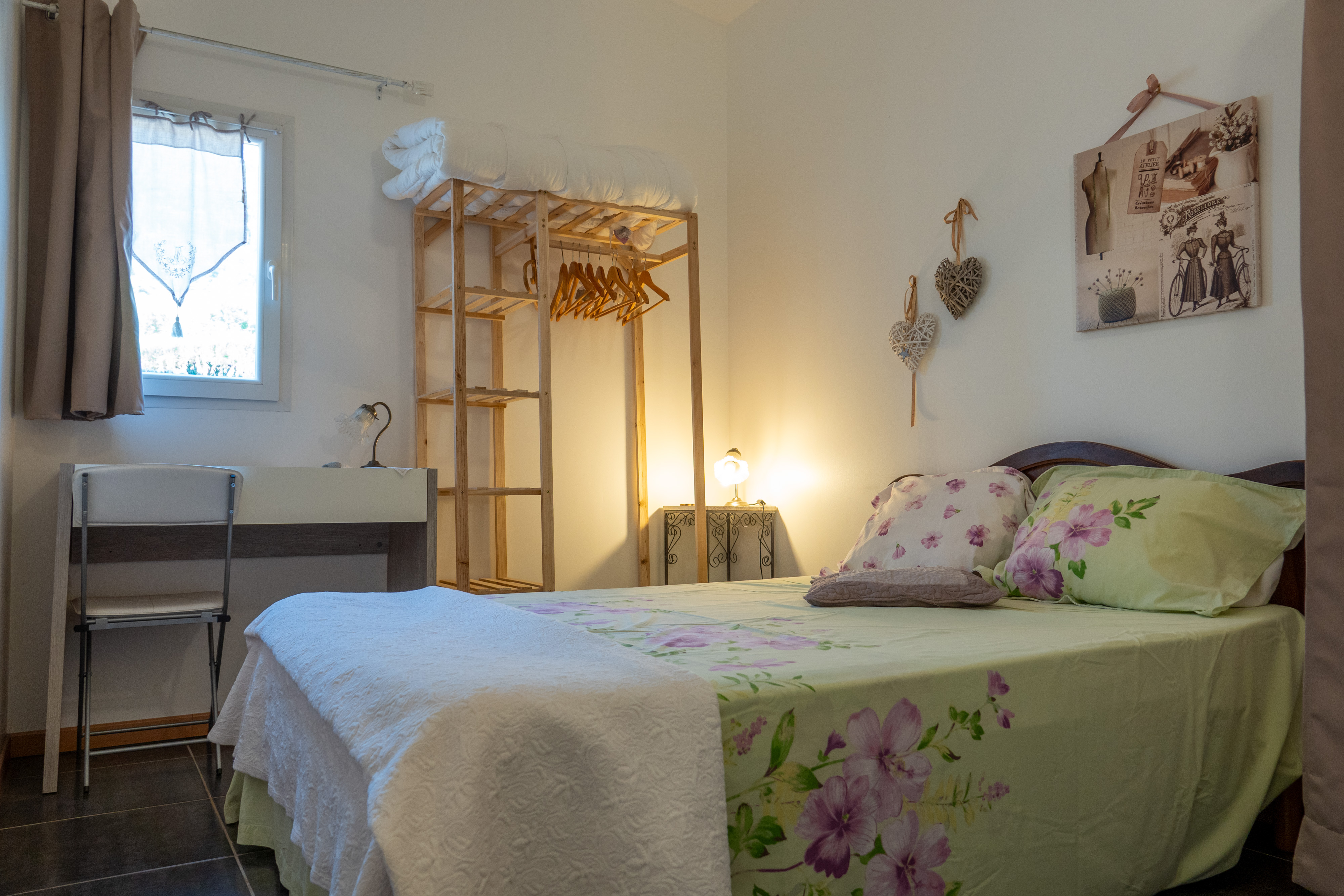 Chambre lit deux place