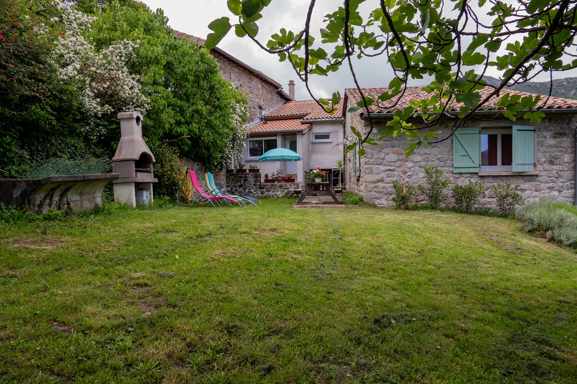 La Souche - La clède - barbecue et extérieur jardin