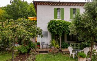 Entrée du gite Villa Brioude 3 à Meyras, Neyrac-les-Bains - ©sourcesetvolcans