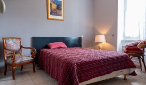 Chambre, Villa Brioude 3 à Meyras, Neyrac-les-Bains