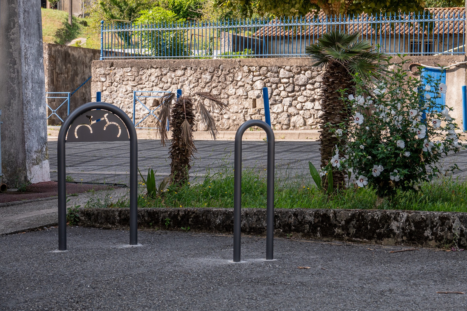 Bike racks - the church