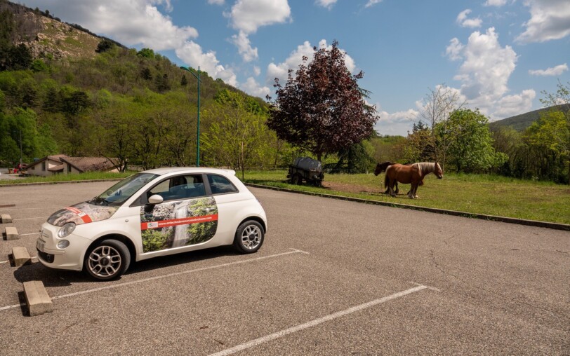 Parking - Rue de la Pourceille à Montpezat-sous-Bauzon