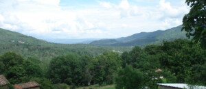 La Souche - La clède - Vue montagnes