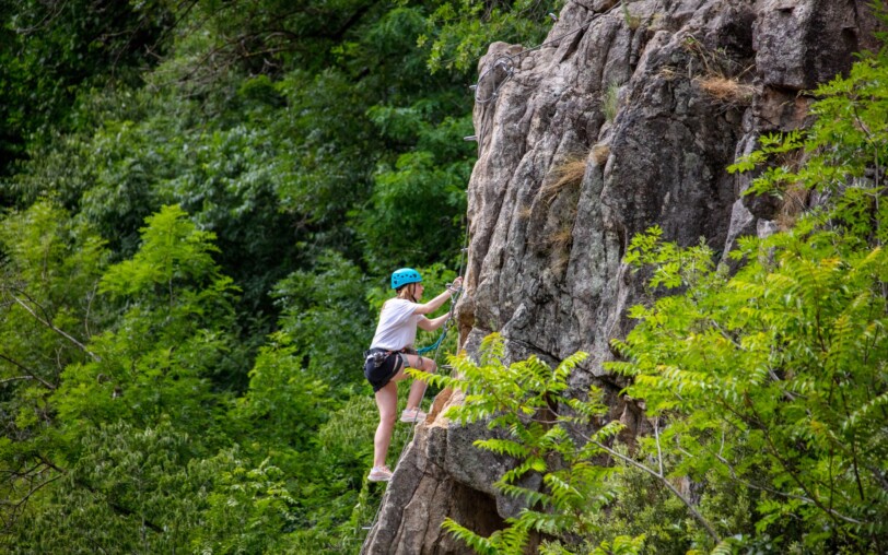 Via Ferrata at the Devil's bridge
