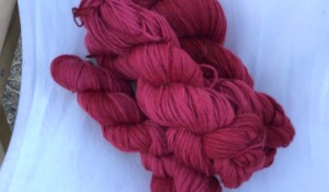 Echeveau couleur rouge