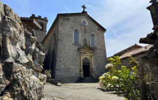 Église de Barnas ©sourcesetvolcans - ©sourcesetvolcans