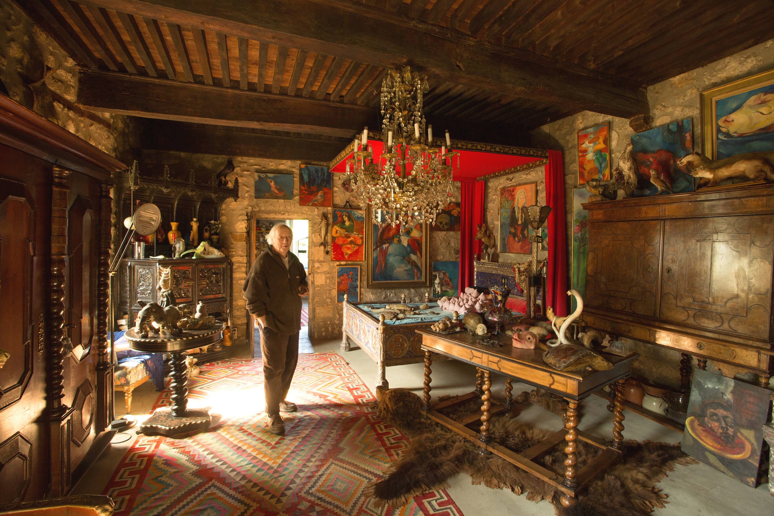 Fabras - Château du Pin 2 - Cabinet de curiosités