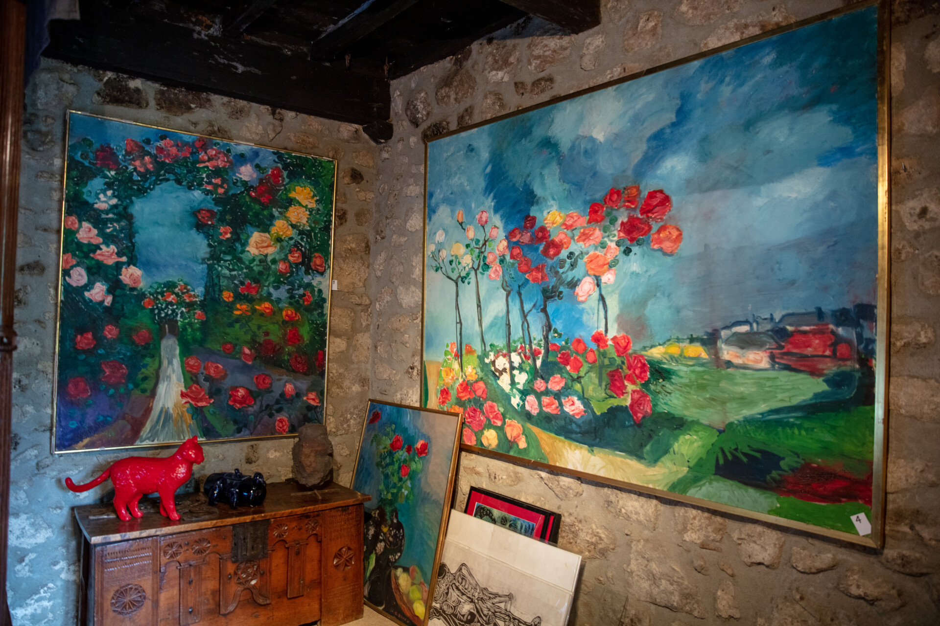 Ausstellungen im Château du Pin_Fabras