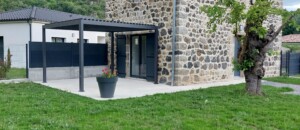 Gite la grange de Kylou - terrasse pergola