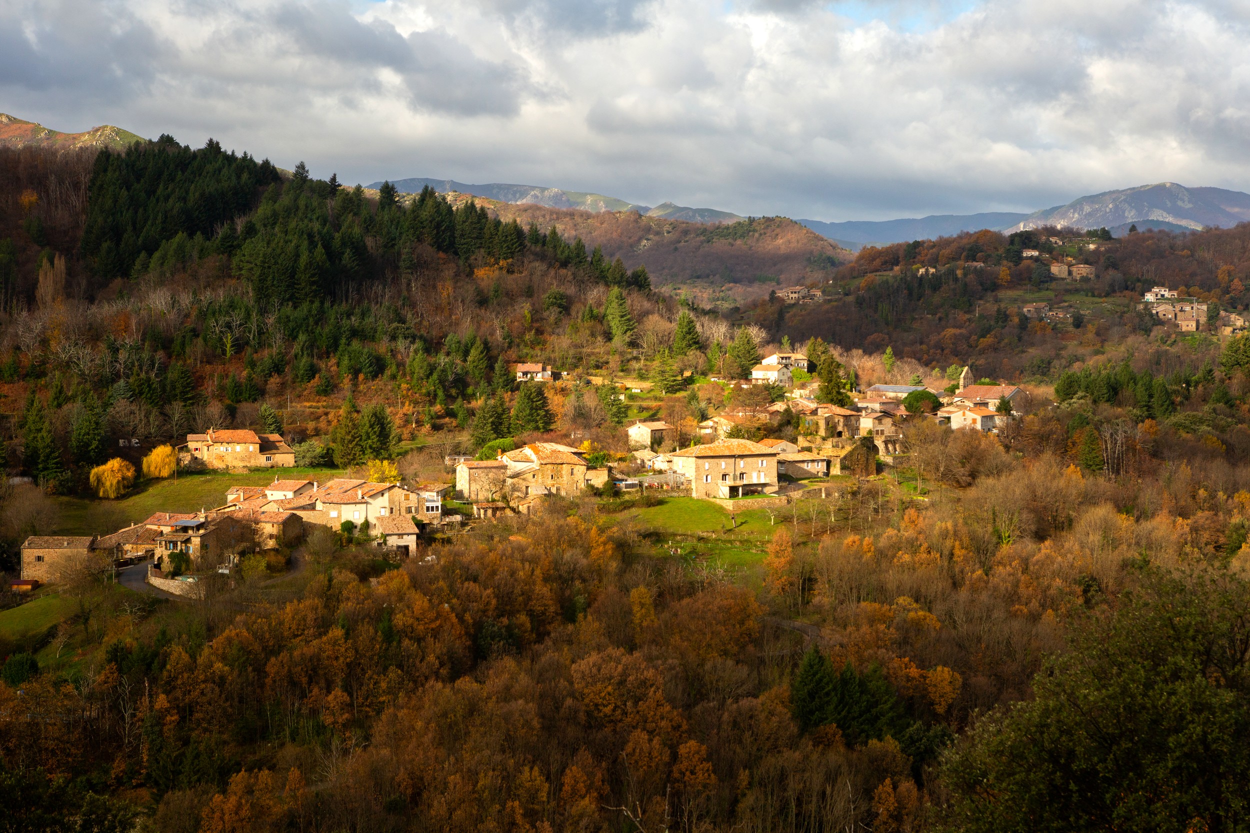 Fabras - Le village