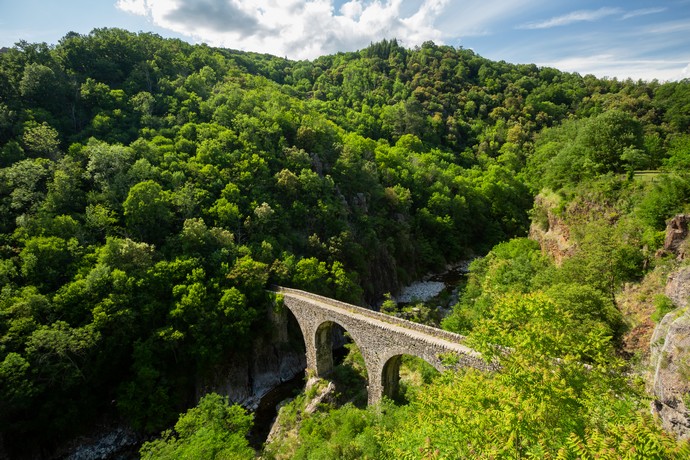 Pont de l'Échelette à Fabras