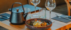 Fabras - Sublime raviole de topinambour au Bistrot du Jardin