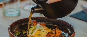 Fabras - Sublime raviole de topinambour au Bistrot du Jardin 2