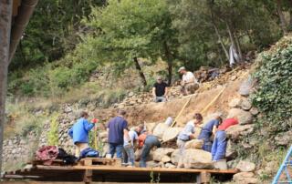 Chirols - Chantier des Faysses ©collectifdumoulinagechirols - ©collectifdumoulinagechirols