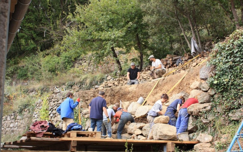 Chirols - Chantier des Faysses ©collectifdumoulinagechirols